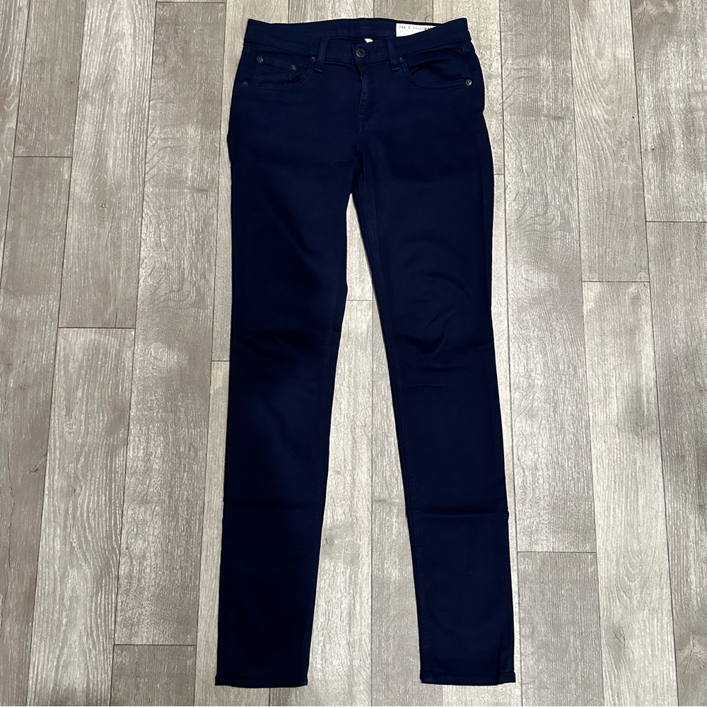 Rag & Bone Skinny Jeans in Blue Size 26